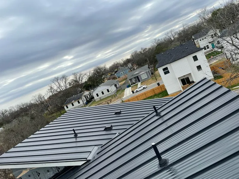 Standing seam metal roof panels with vents for Skylight Repair in Adairsville